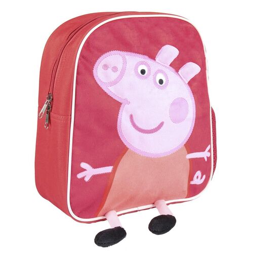 Mochila Infantil Peppa Pig Roja