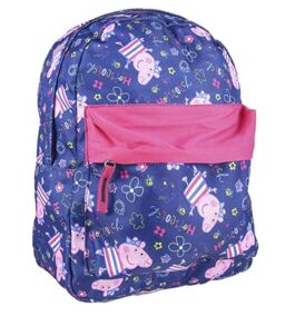 Mochila Infantil Peppa Pig Azul