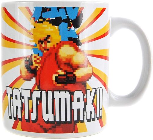 Taza Tatsumaki! Ken Street Fighter - Porcelana -  350 ml