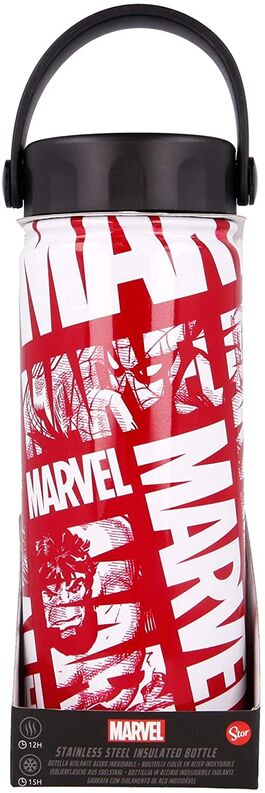 Botella Termo de Acero Marvel 530ml Botella Termo de Acero Marvel 530ml