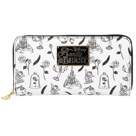 Cartera Siluetas La Bella y la Bestia Disney