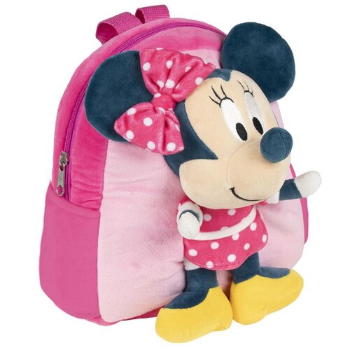 Mochila Guardera Peluche Minnie