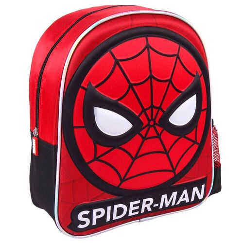 Mochila Infantil Cara Redonda Spiderman