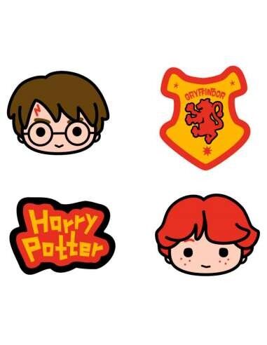 Goma De Borrar Pack X4 Harry Potter