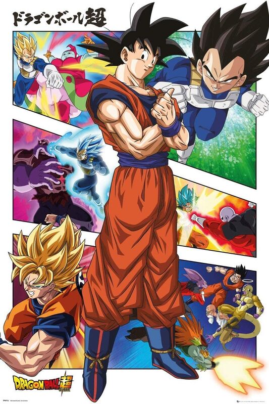 Poster Dragon Ball Super Panels - Geek Atmosphere
