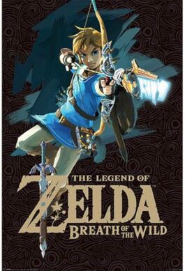 Poster The Legend Of Zelda Breath Of The Wild Portada Videojuego