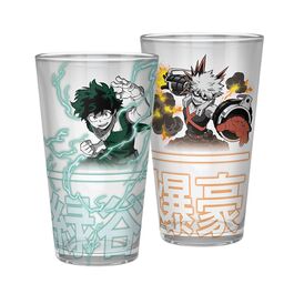 Vaso Largo My Hero Academy Izuku & Bakugo 400ml