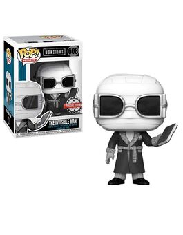 Funko POP! Hombre Invisible Black & White Exclusivo 608 - Monsters
