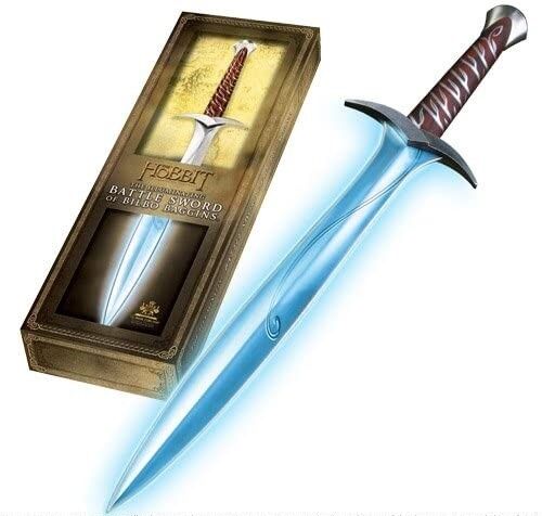 Rplica Dardo Espada de Bilbo Bolson con Luz 55 cm - El Hobbit Un Viaje Inesperado