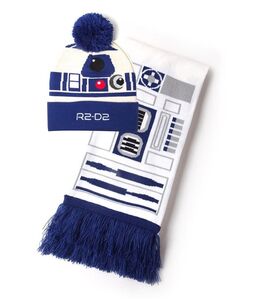 Gorro y Bufanda Multicolor R2-D2 Star Wars