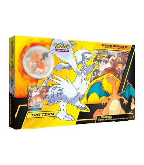 Caja Coleccion Figura Reshiram Charizard GX