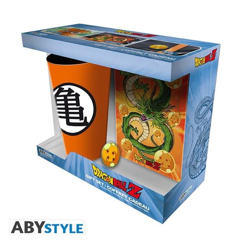 Pack de regalo Vaso XXL Libreta y Pin - Dragon Ball