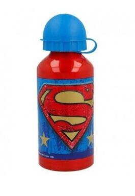 Botella Aluminio Pequeña 400ml Superman Symbol Botella Aluminio Pequeña 400ml Superman Symbol