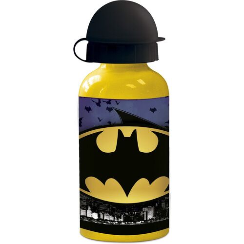 Botella Batman Aluminio Pequeña 400ml Symbol