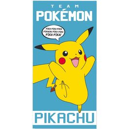 Toalla Pokemón Pikachu