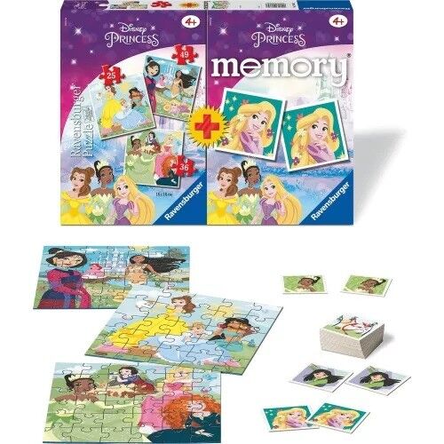 Puzzle Princesas Disney Memory