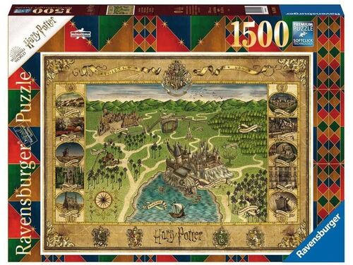 Puzzle Cuadro Hogwarts Harry Potter 1500p