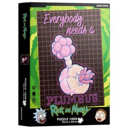 Puzzle 1000 Plumbus Rick Y Morty