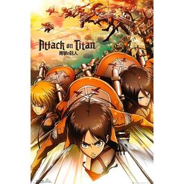 ATTACK ON TITAN - Attack - Poster 91.5x61 ATTACK ON TITAN - Attack - Poster 91.5x61