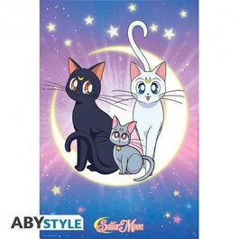 SAILOR MOON - Poster Luna, Artemis & Diana 91.5x61
