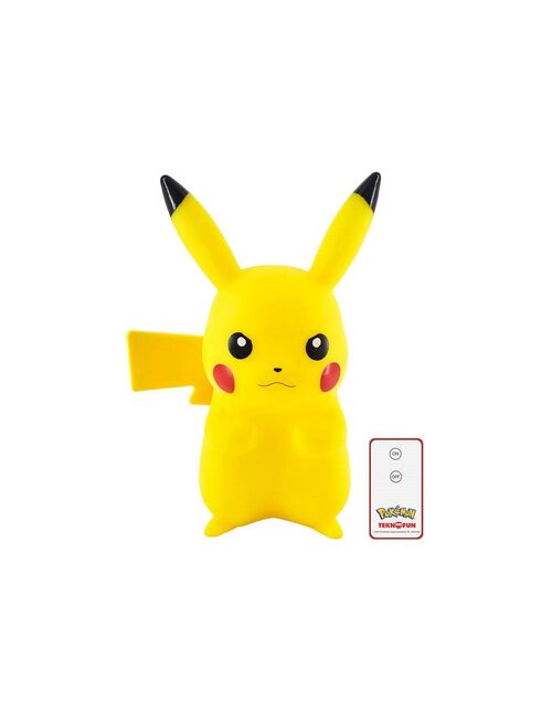 Pikachu Lampara Led 25 Cm con Control Remoto Pokemon