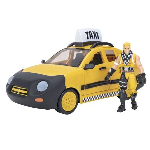 Figura y Vehculo Fortnite Taxi