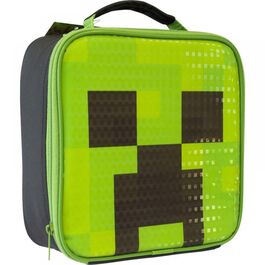Bolsa De Almuerzo Creeper Cube Minecraft