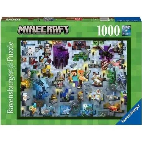 Puzzle 1000 Piezas Minecraft Mobs