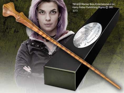 Replica Varita Mágica Deluxe Harry Potter Nymphadora Tonks (edición carácter) - Resina - 45x8x4,5cm
