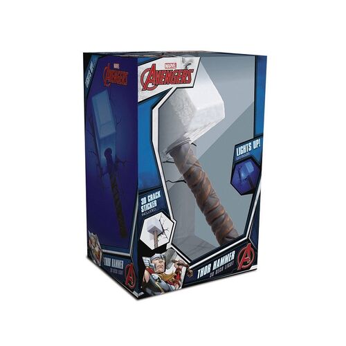 Lámpara 3D LED Thor Hammer Marvel