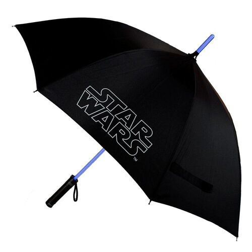 Paraguas con luz sable laser Star Wars