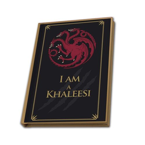 Pack de Regalo Taza Cuaderno y Llavero Targaryen Game Of Thrones