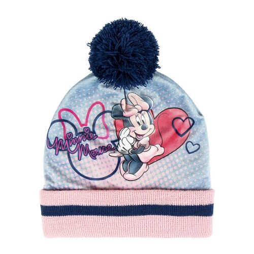 Conjunto Braga Gorro Guantes Minnie