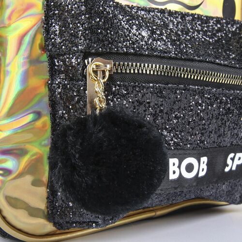 Mochila Casual Moda Brillante Bob Esponja