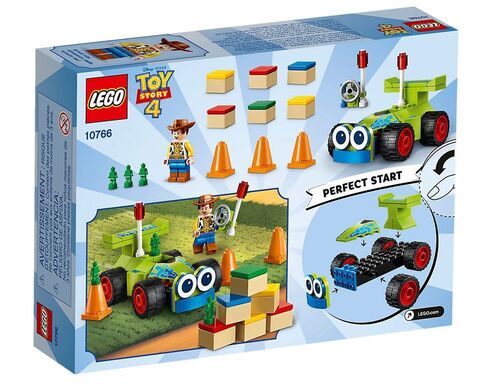 Kit de Construcción Lego Toy Story 4  Woody Y Rc - 65 Piezas