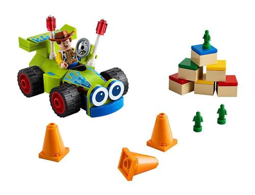 Kit de Construcción Lego Toy Story 4  Woody Y Rc - 65 Piezas