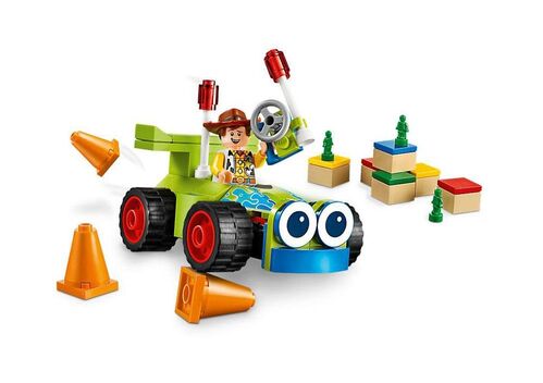 Kit de Construcción Lego Toy Story 4  Woody Y Rc - 65 Piezas