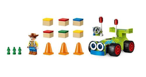 Kit de Construcción Lego Toy Story 4  Woody Y Rc - 65 Piezas