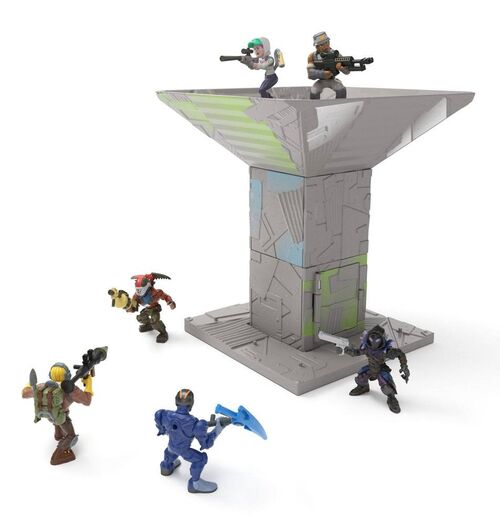 Escenario de Juego Battle Royale Collection Port-a-Fort Fortnite  - PVC - 18 cm