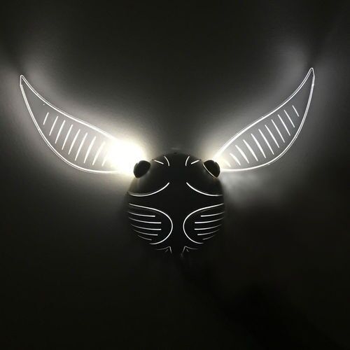 Lampara pared Golden Snitch Harry Potter