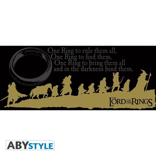 Taza Compañia del Anillo Lord of The Rings - Porcelana - 460 ml