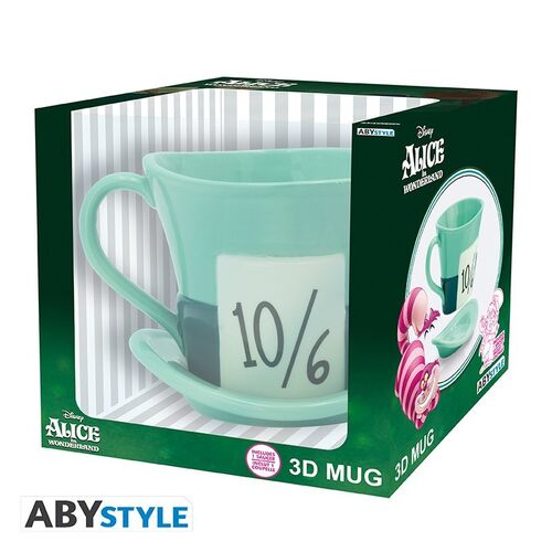Taza Sombrerero Loco Alicia en el Pais de las Maravillas Disney - Porcelana - 270 ml