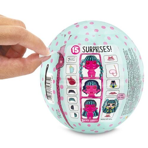 LOL SURPRISE Bola Sorpresa Hairvibes Series - Aleatorio