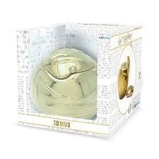 Taza Con Tapa Snitch Dorada Harry Potter - Porcelana - 450 ml