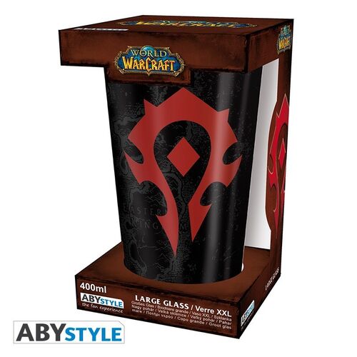 Vaso Largo World of Warcraft Horda - 400 ml