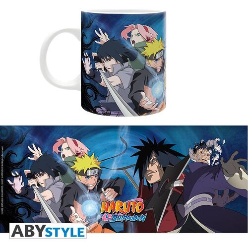 Taza Naruto vs Madara Naruto Shippuden - Porcelana - 320 ml