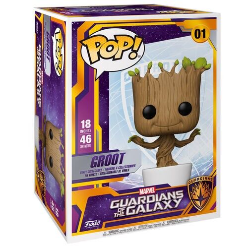 Funko POP! Dancing Groot OVERSIZED 01 - Guardianes de la Galaxia