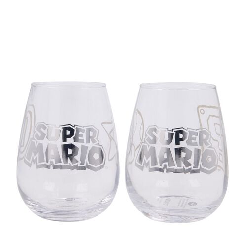Vasos Super Mario Cristal 510ml