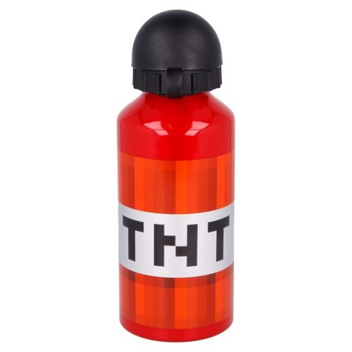 Botella TNT Minecraft - Aluminio - 400 ml
