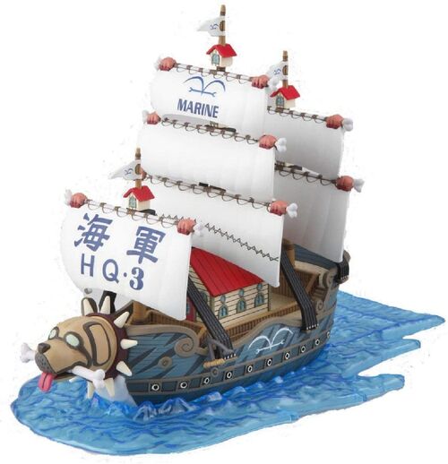 Maqueta One Piece Barco Garp - 15cm